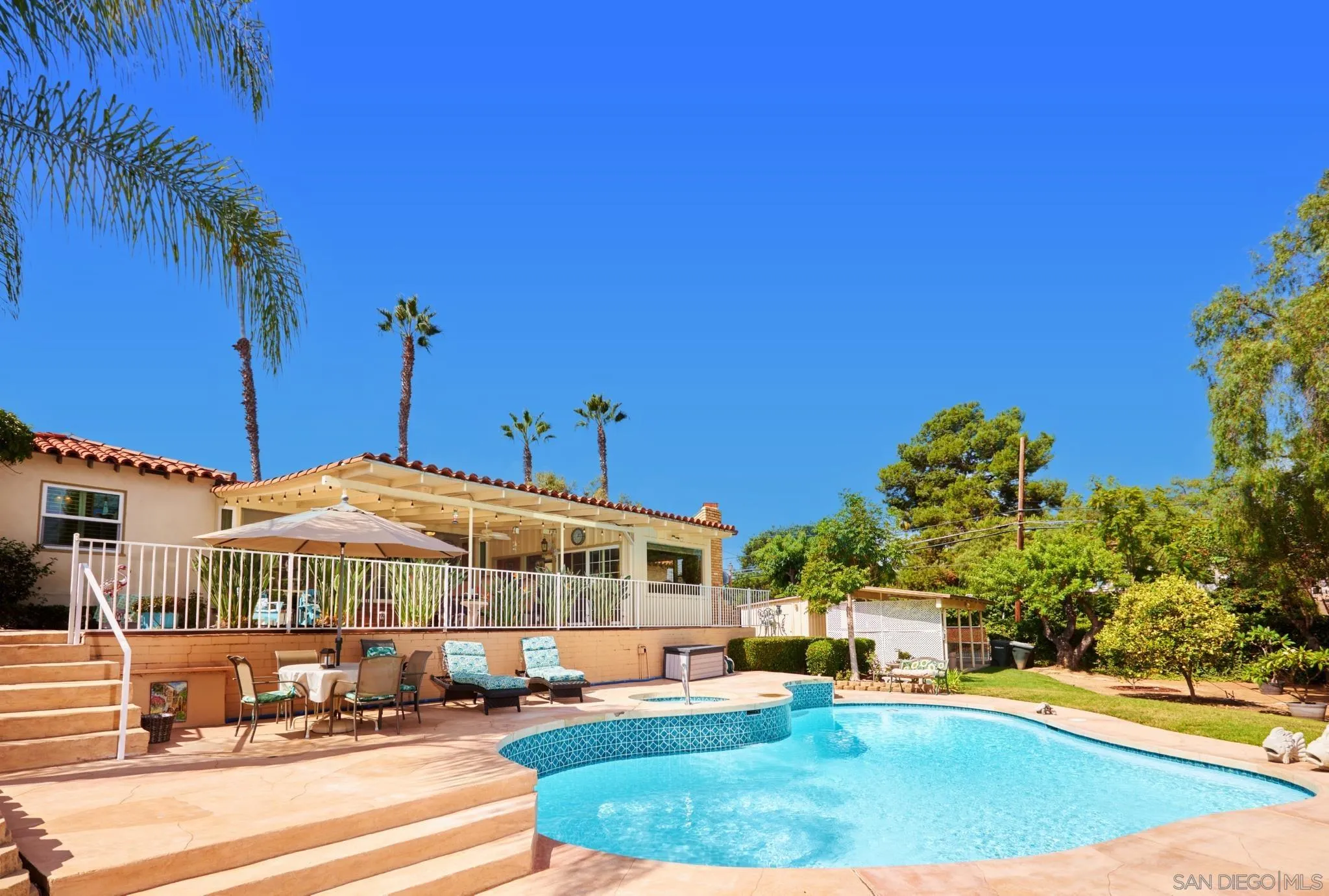 4437 Upland Street La Mesa, CA 91941 - Photo 2 of 24 a outdoor view with a sitting space
