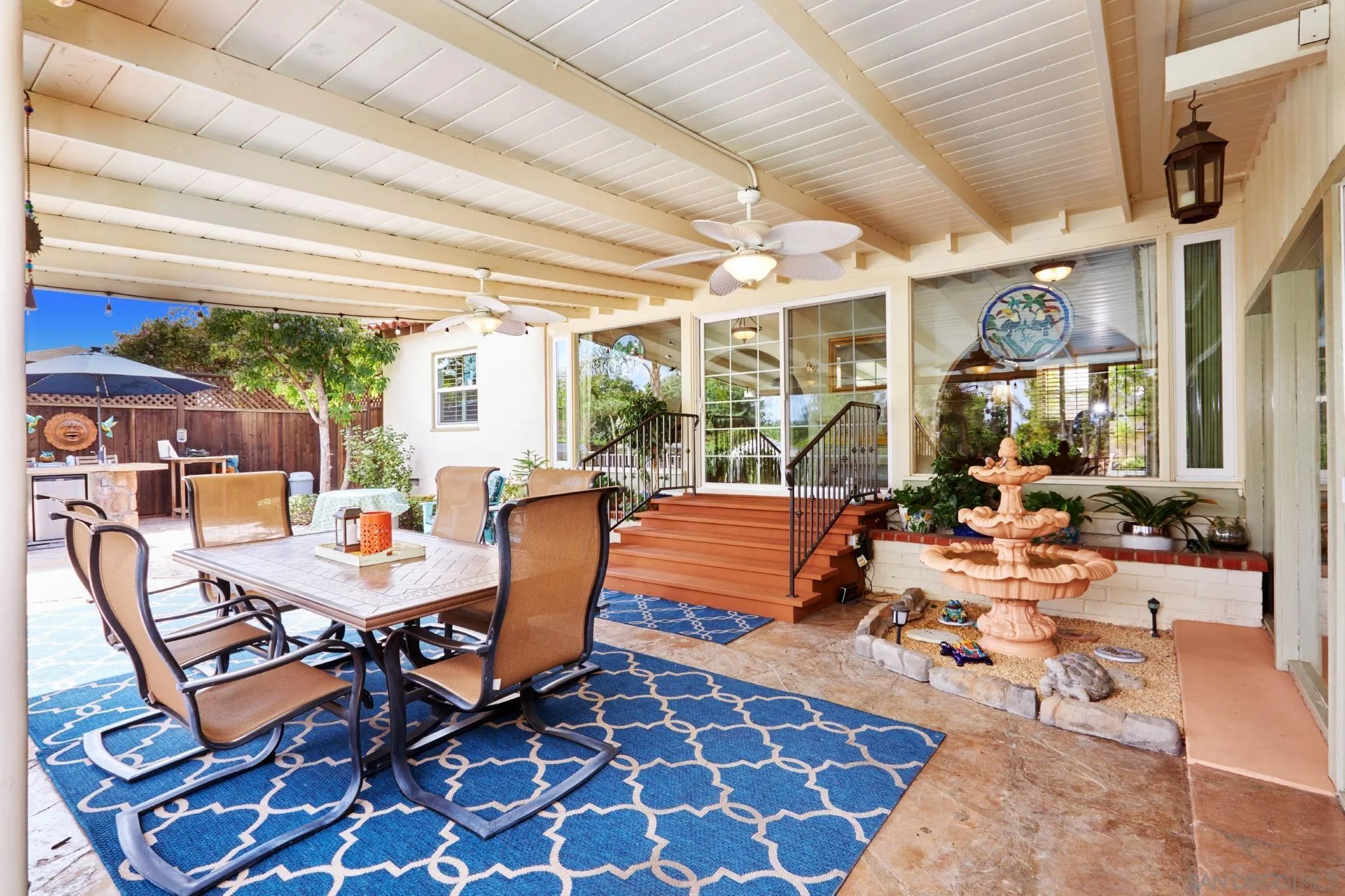 4437 Upland Street La Mesa, CA 91941 - Photo 6 of 24 a outdoor space with lots of furniture and a rug