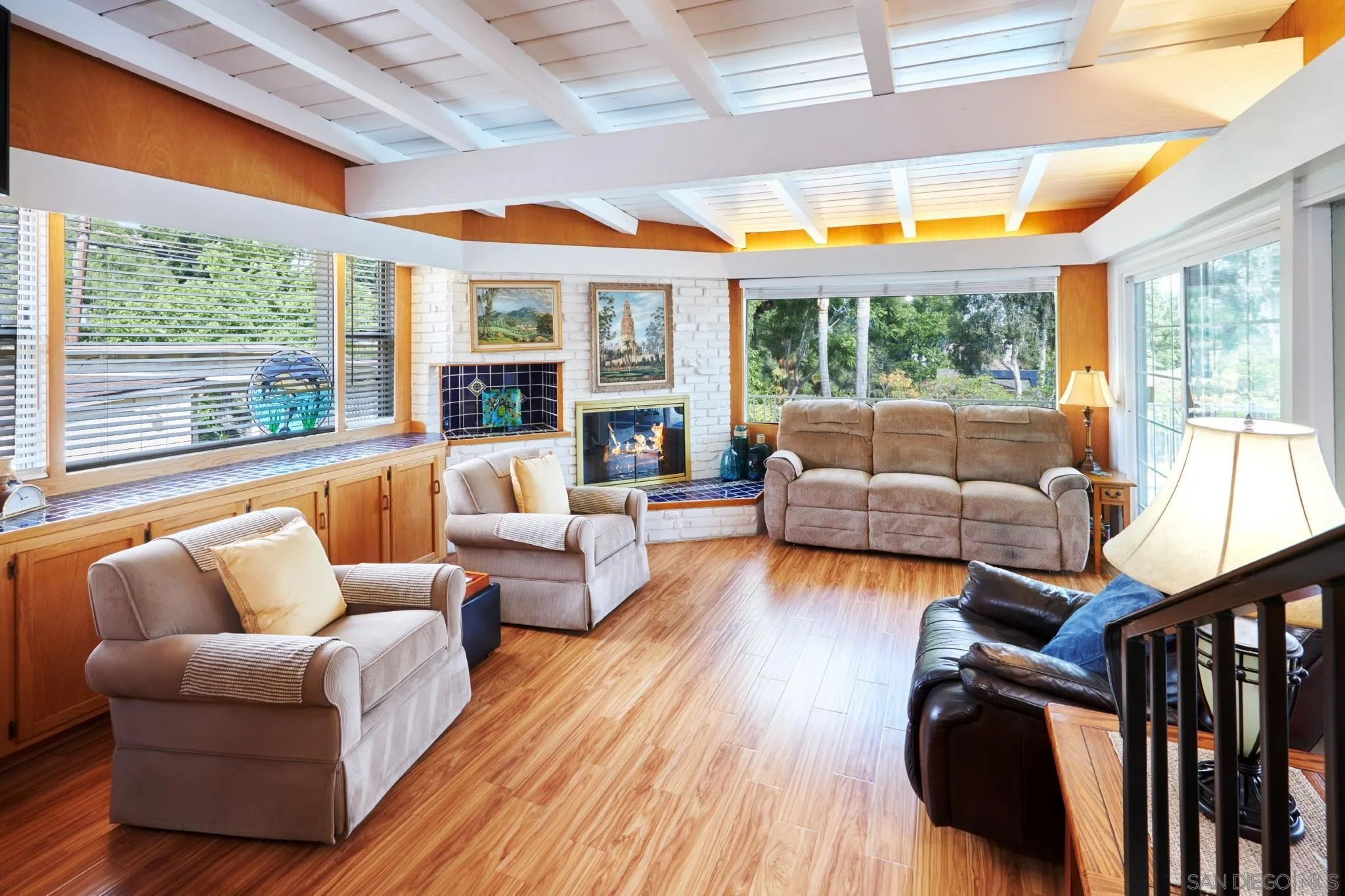 4437 Upland Street La Mesa, CA 91941 - Photo 7 of 24 a living room with furniture and large windows