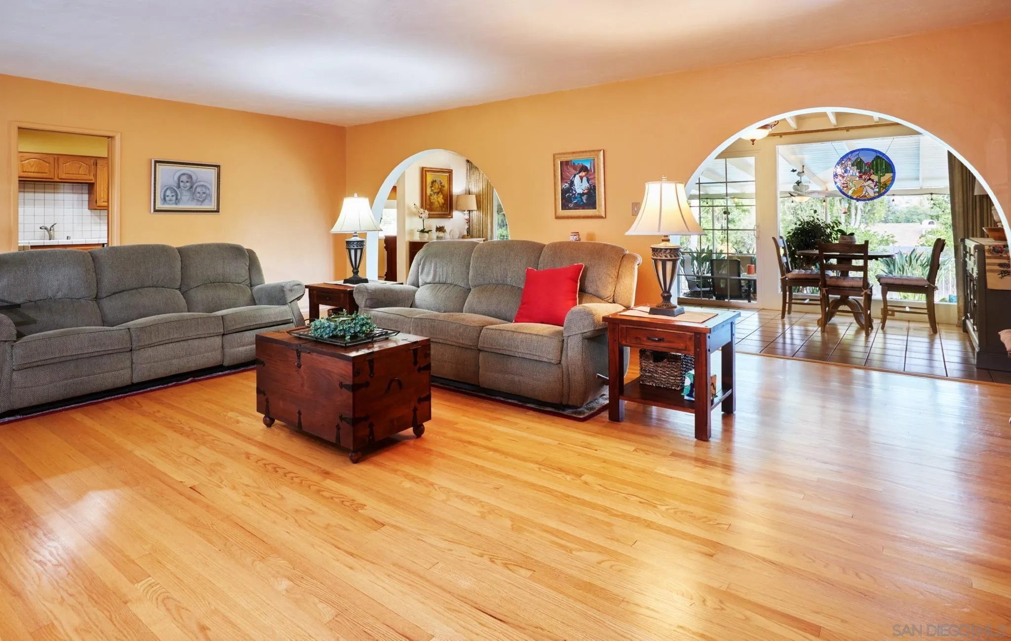 4437 Upland Street La Mesa, CA 91941 - Photo 8 of 24 a living room with furniture and a large window