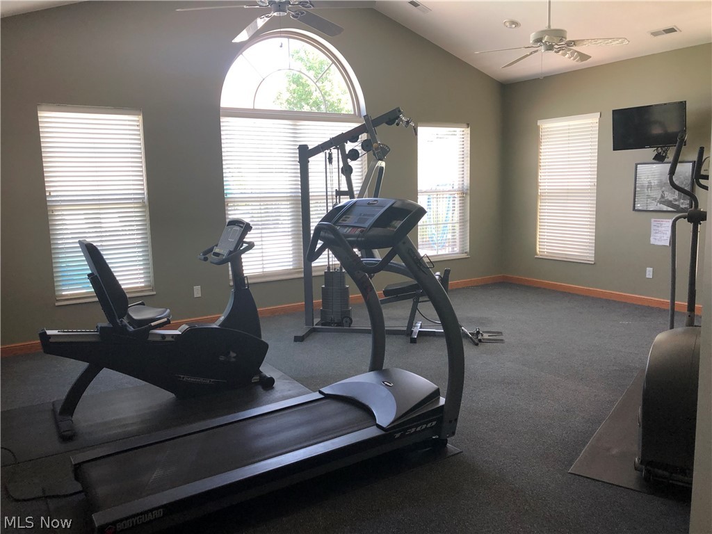 9151 Springfield Road, Unit 901 Youngstown, OH 44514 - Photo 18 of 18 Exercise Room in clubhouse