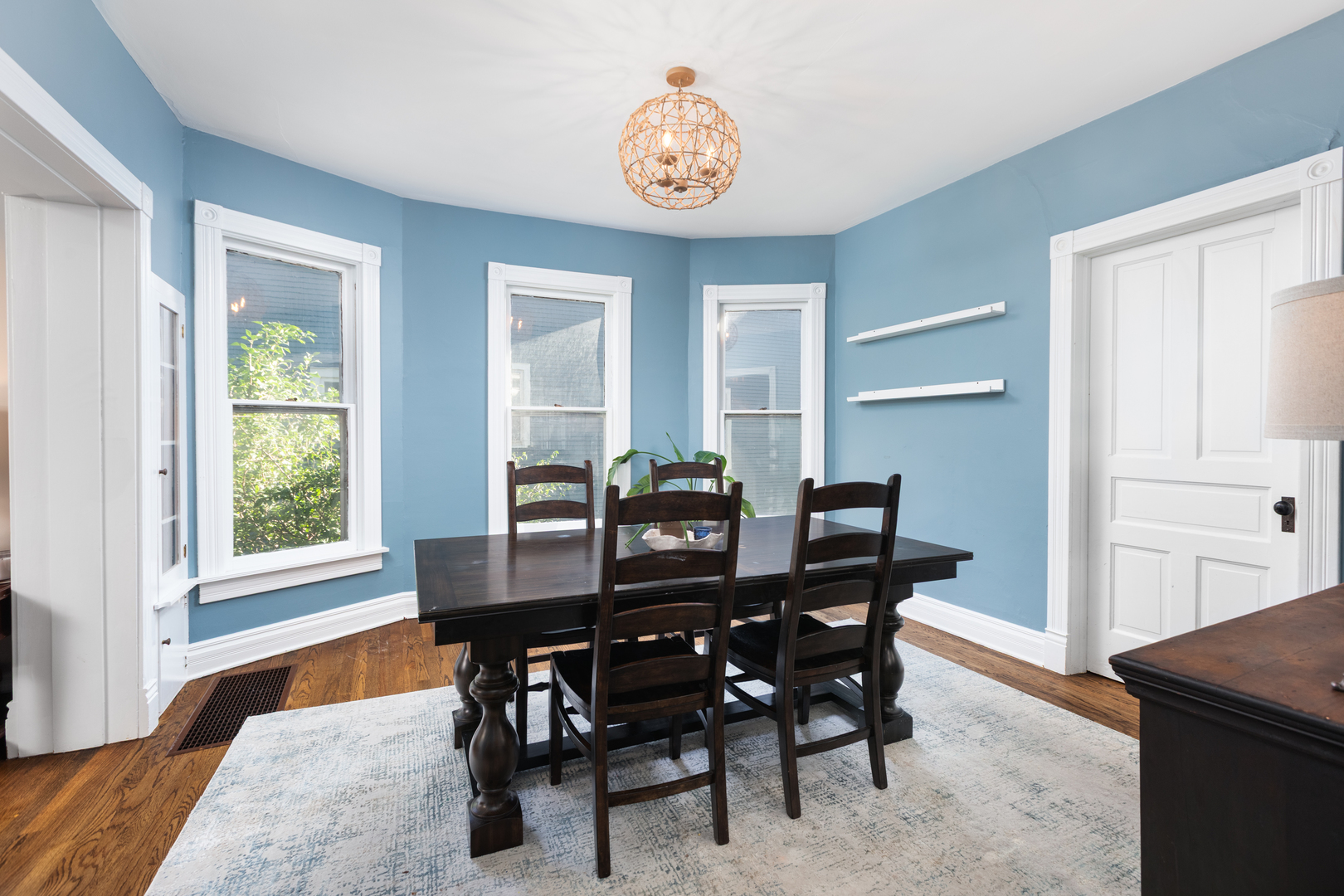 105 South Wright Street Naperville, IL 60540 - Photo 15 of 47 a view of a dining room with furniture and window