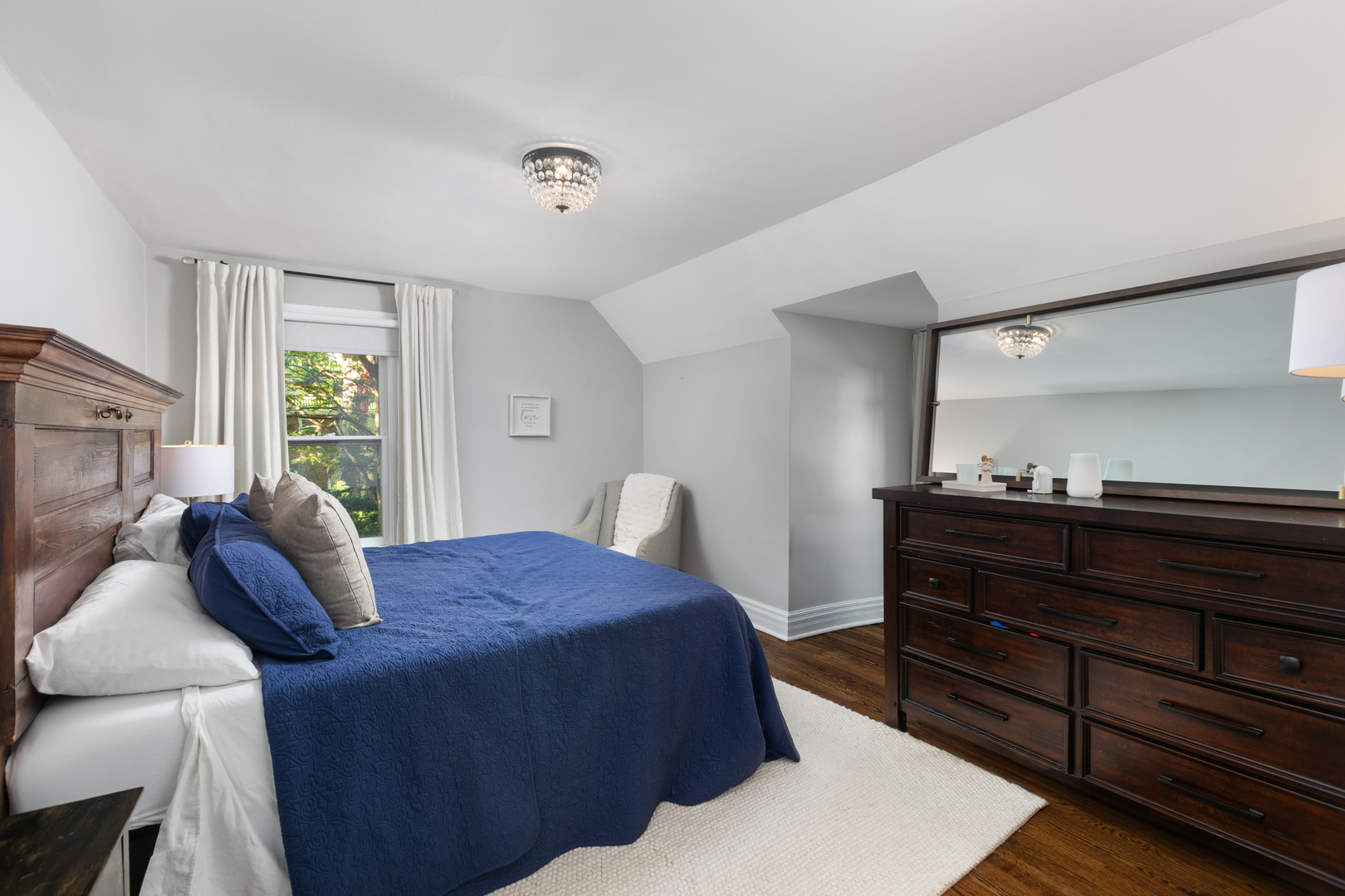 105 South Wright Street Naperville, IL 60540 - Photo 33 of 47 a bed room with a bed and a window