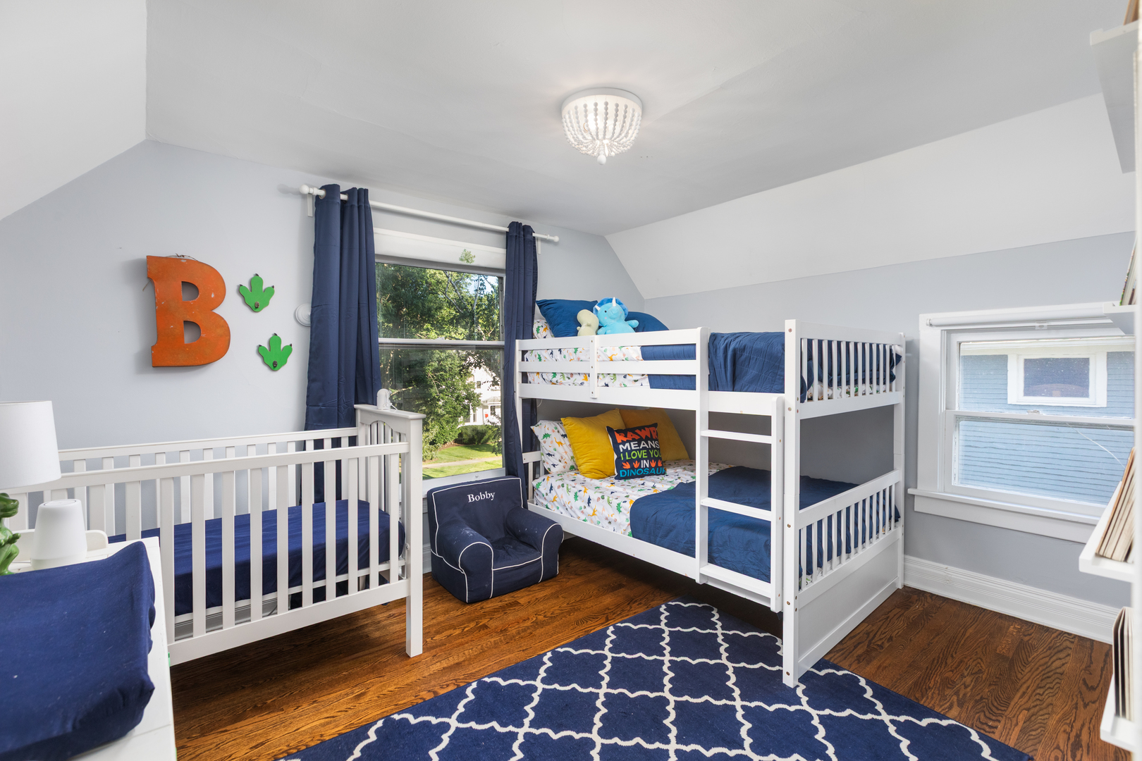 105 South Wright Street Naperville, IL 60540 - Photo 34 of 47 a bedroom with furniture and a window