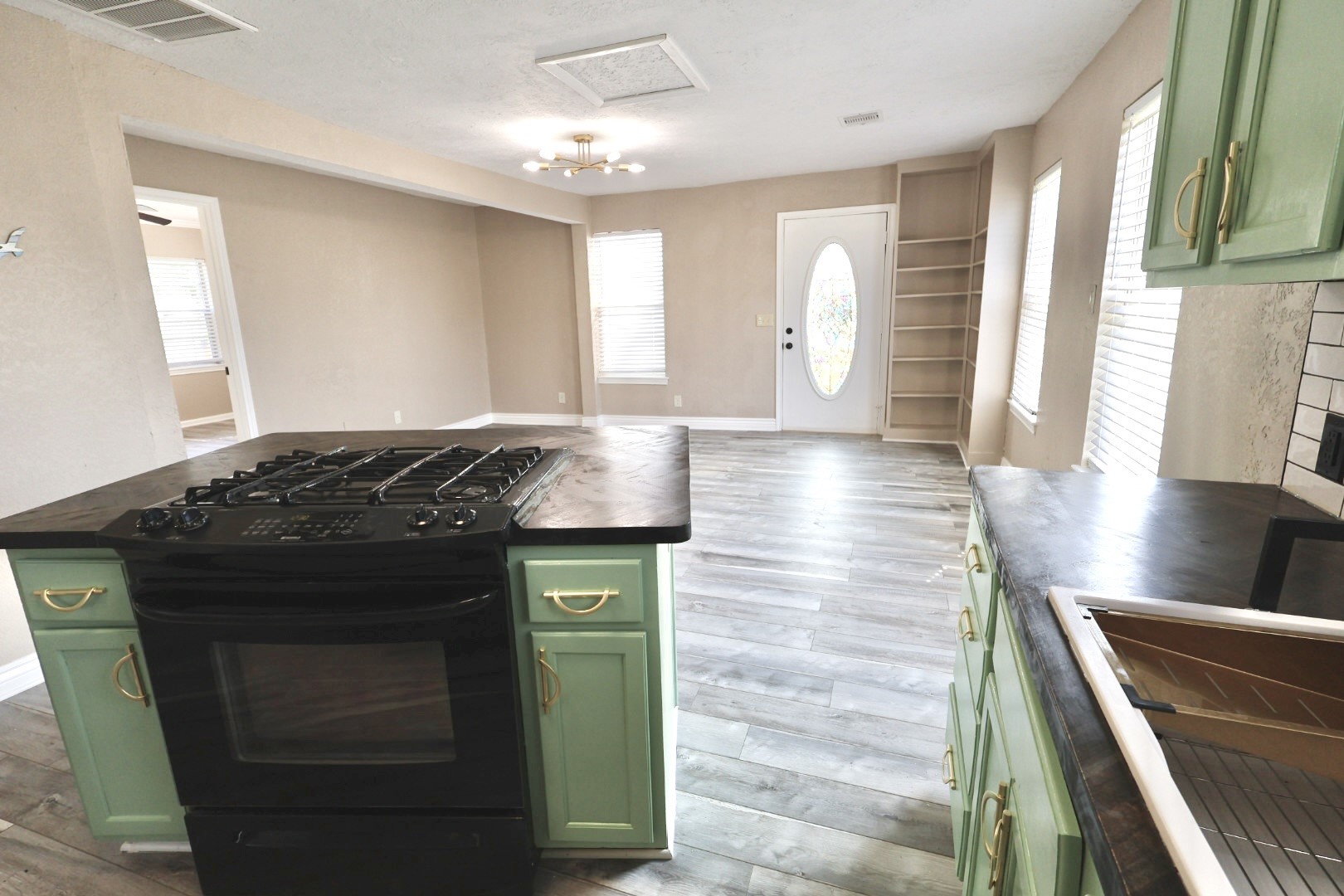 642 5th Street Dickinson, TX 77539 - Photo 7 of 20 Elegant open-concept kitchen