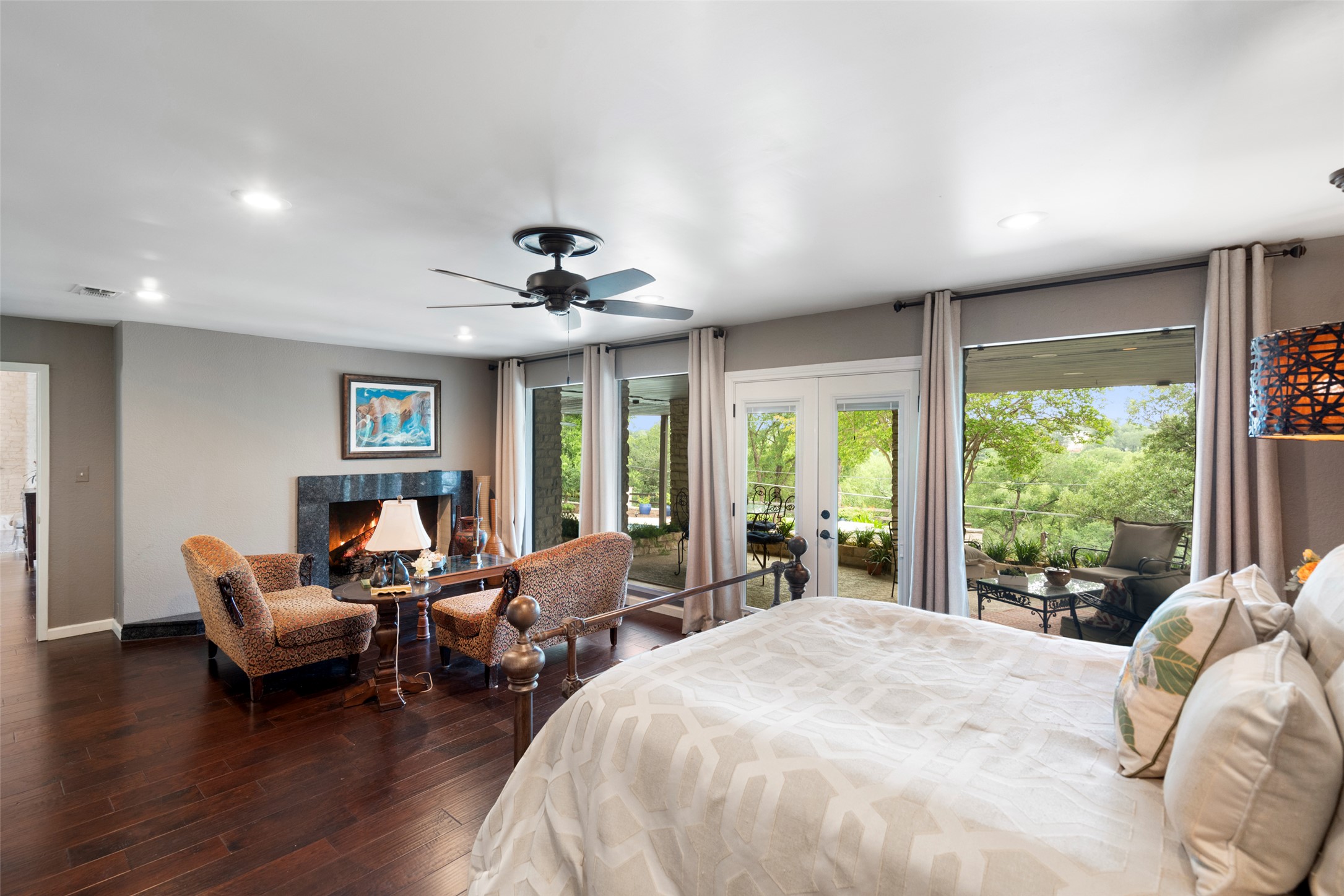2924 Gabriel View Drive Georgetown, TX 78628 - Photo 18 of 34 a bed room with a bed and a chair