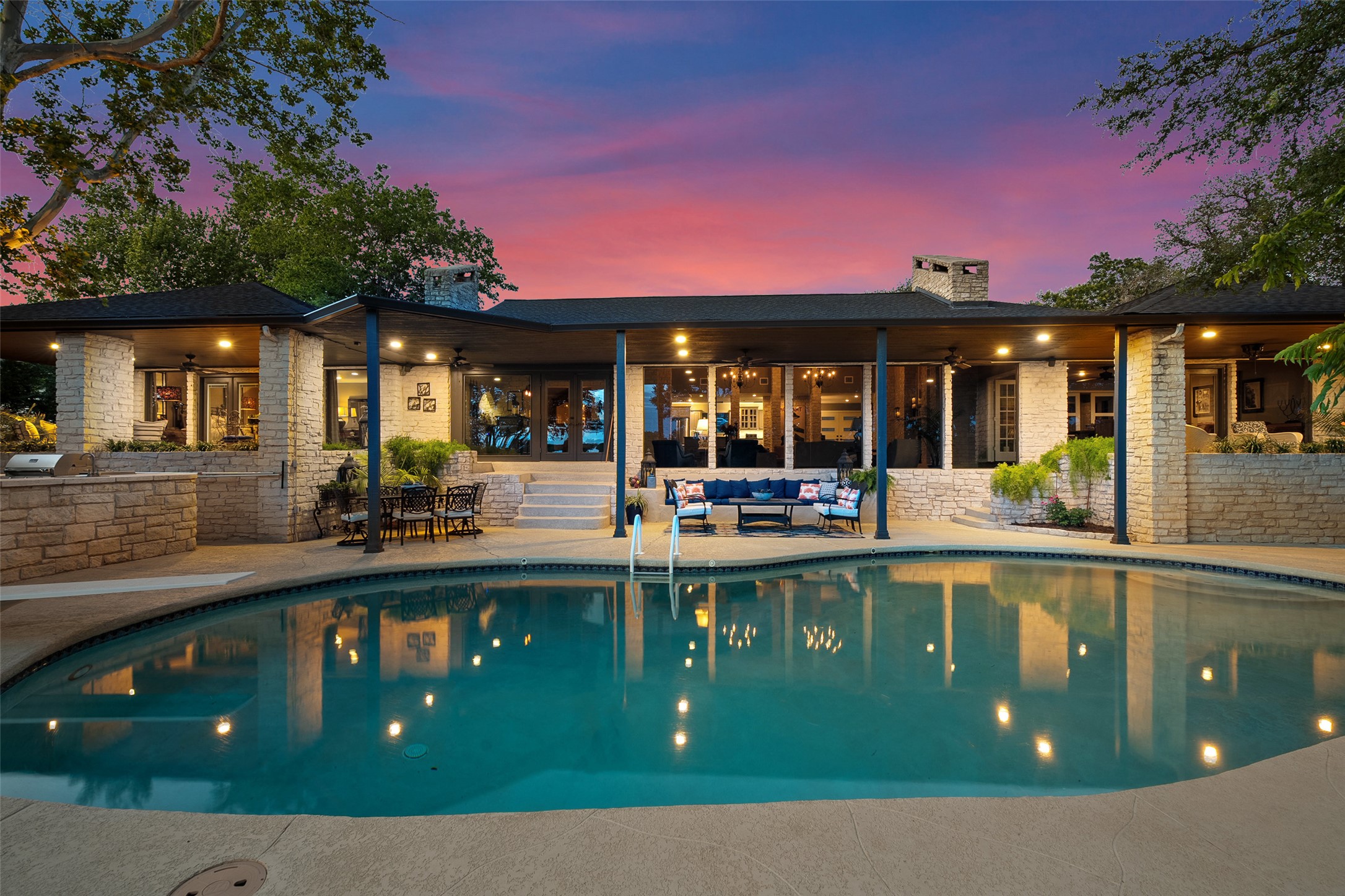 2924 Gabriel View Drive Georgetown, TX 78628 - Photo 29 of 34 a view of a swimming pool with outdoor seating