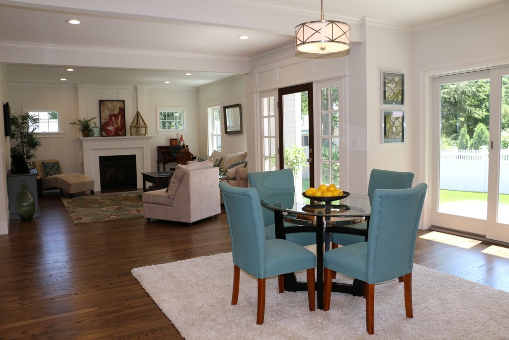 8 Patton Road Wellesley, MA 02482 - Photo 5 of 29 a view of a dining room with furniture window and wooden floor