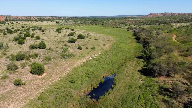 a view of a lake with a mountain