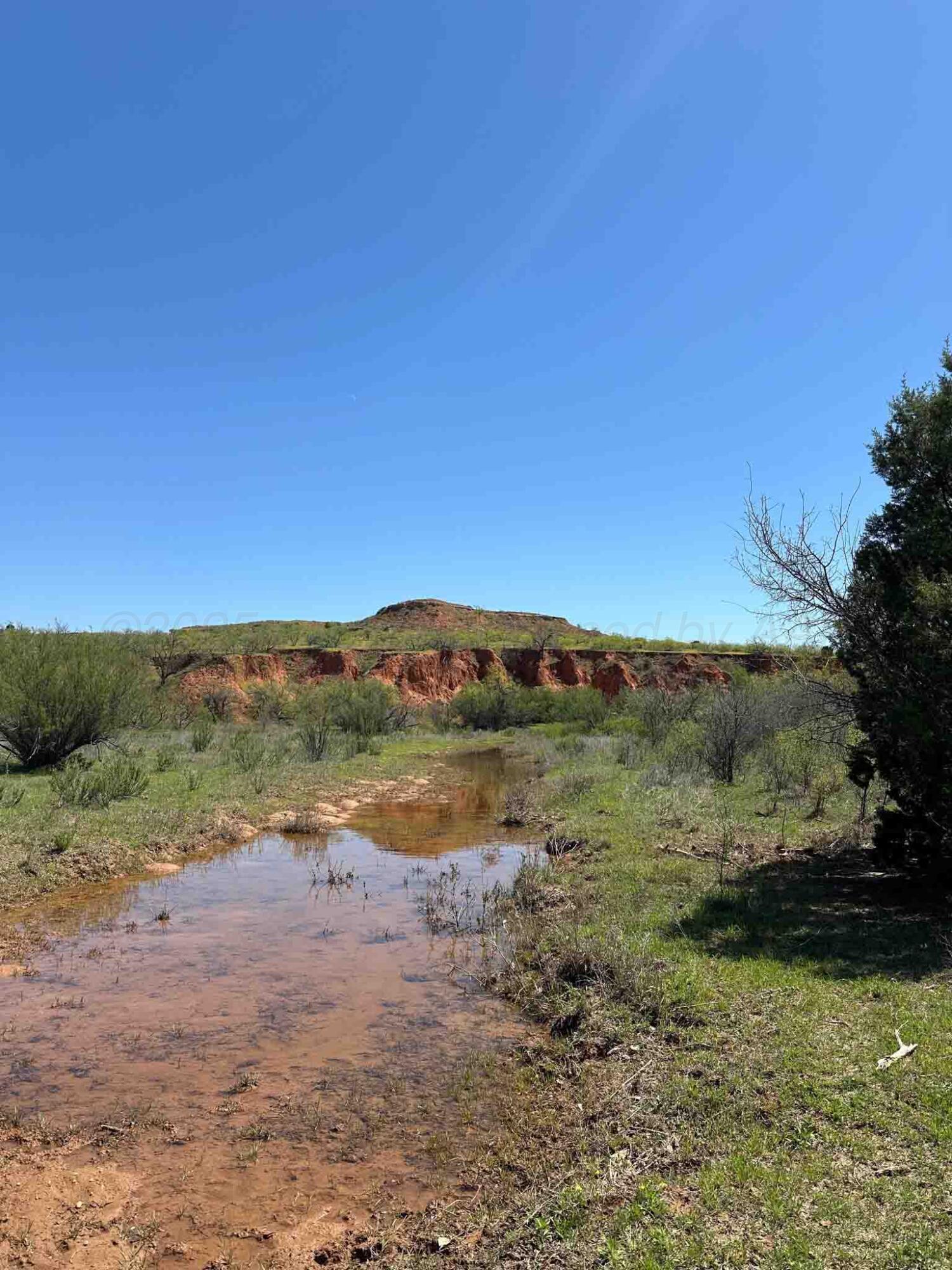 Reeves Ranch Memphis, TX 79245 - Photo 25 of 144 a view of a lake with mountains in the background