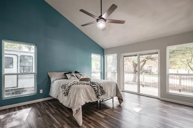 a room with storage and utility