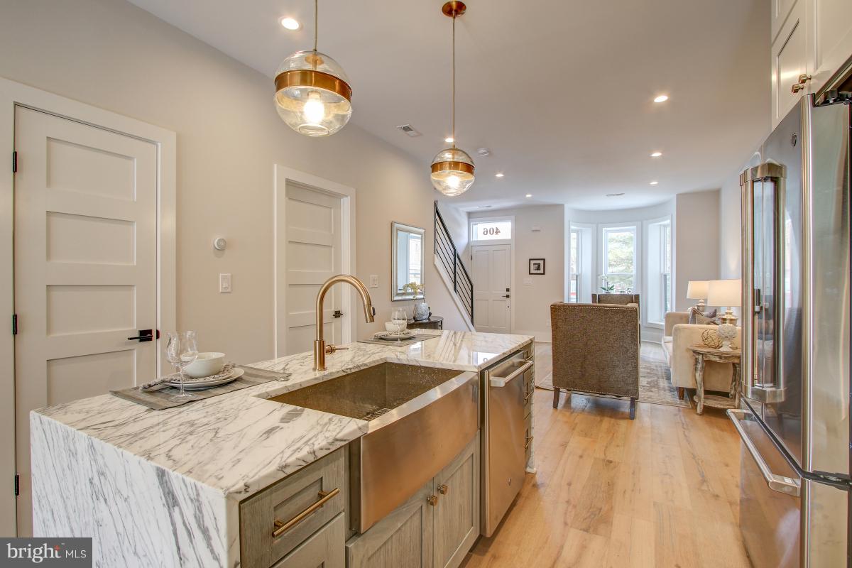 406 N Street Northwest Washington, DC 20001 - Photo 11 of 30 High-end designer finishes