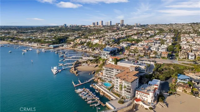 an aerial view of a city with lots of residential buildings