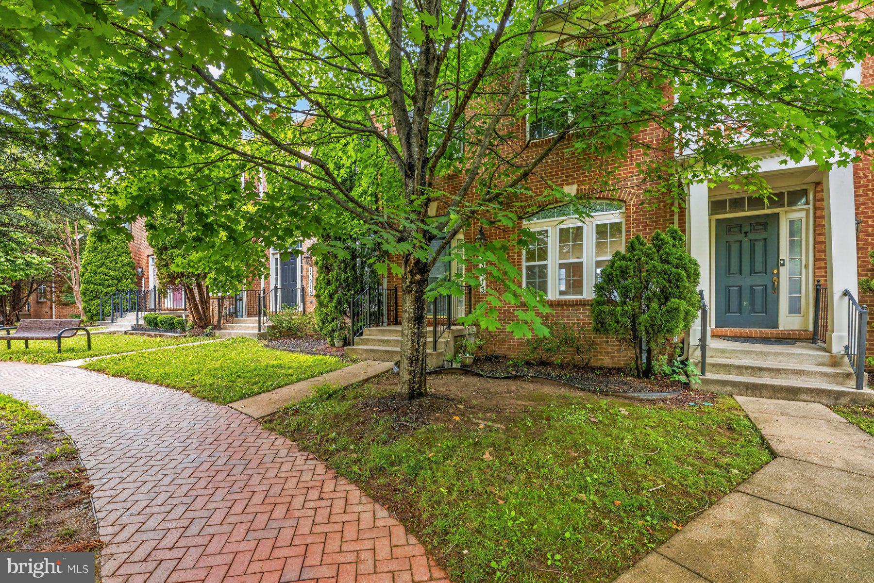13013 St Clair Road Clarksburg, MD 20871 - Photo 2 of 29 Facing a wooded court yard