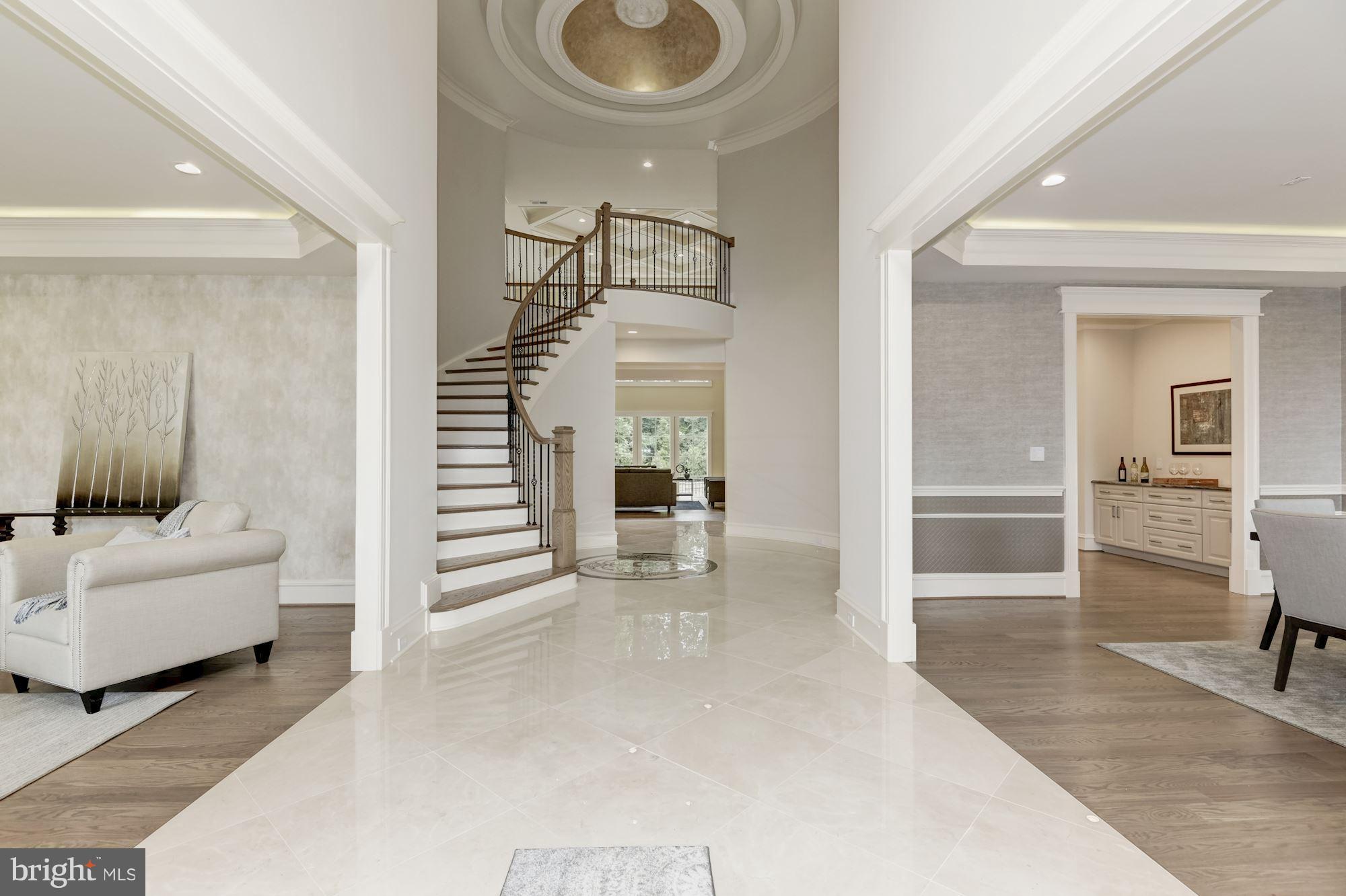 6806 Lupine Lane McLean, VA 22101 - Photo 4 of 30 Foyer- Left Side Formal Living- Right Side Dining