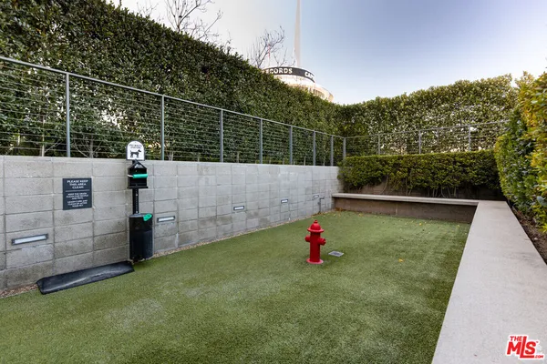 a building view with outdoor space