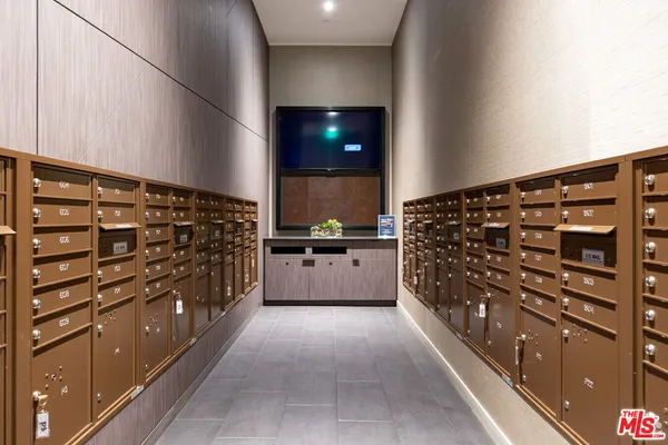 a front view of a building