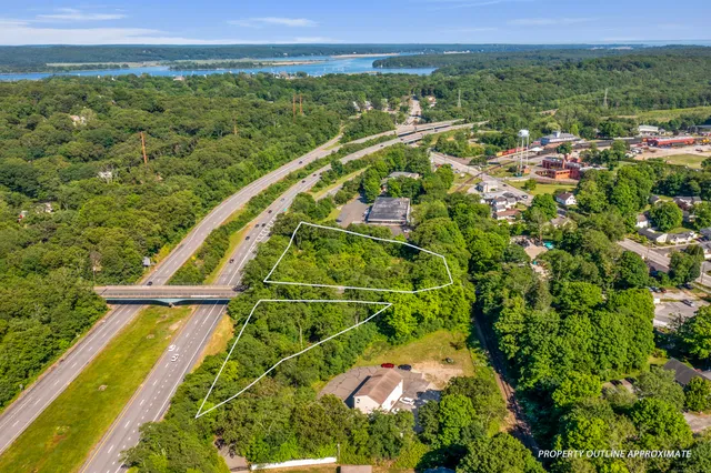 a view of a city from a balcony