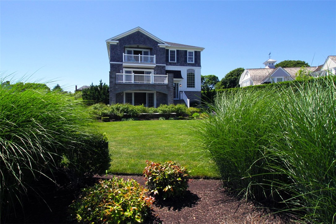 Handsome home tastefully landscaped