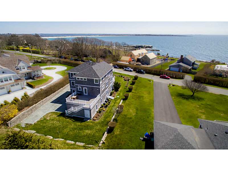426 Tuckerman Avenue Middletown, RI 02842 - Photo 26 of 32 Aerial View. Elaborate french drain system ensure basement is bone dry
