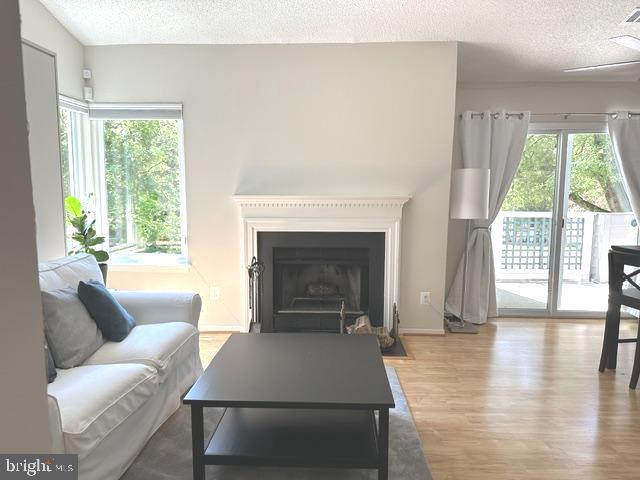 11743 Summerchase Circle, Unit B Reston, VA 20194 - Photo 15 of 25 Fireplace in living room with lovely mantel