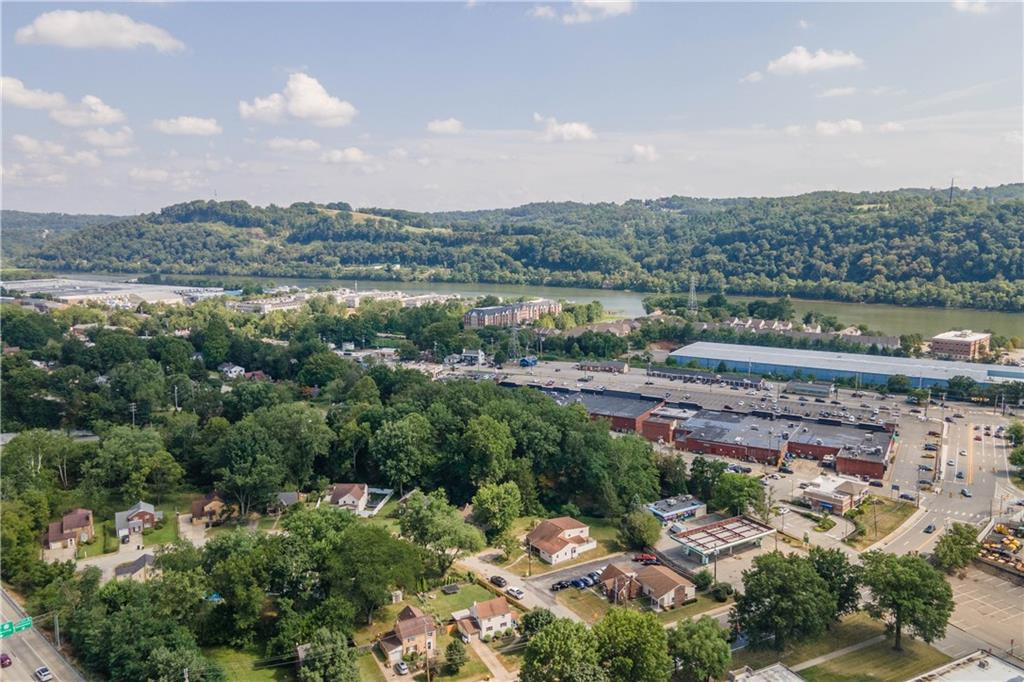 200 Fox Chapel Road Pittsburgh, PA 15238 - Photo 32 of 32 an aerial view of a city with lots of residential buildings ocean and mountain view in back