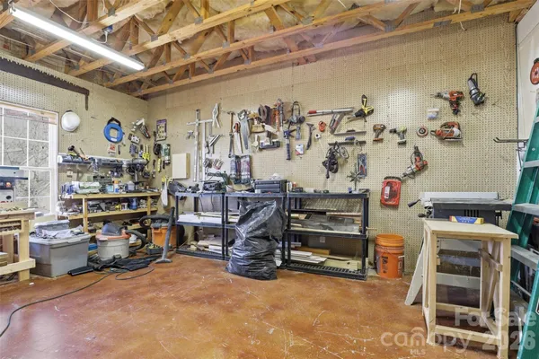 a view of storage and utility room