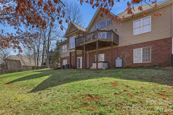 a house with a tree in the background