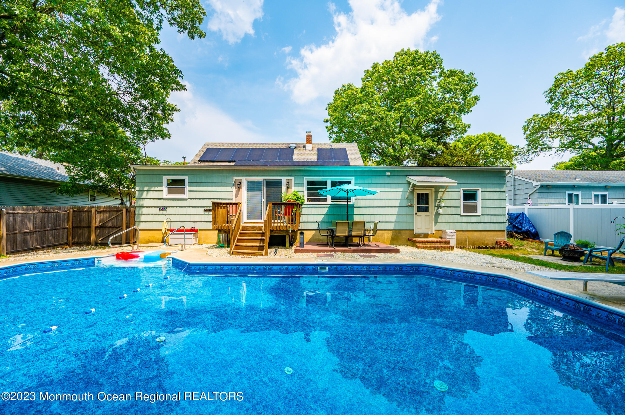 30 London Road Brick, NJ 08723 - Photo 38 of 64 a view of a house with pool and a yard