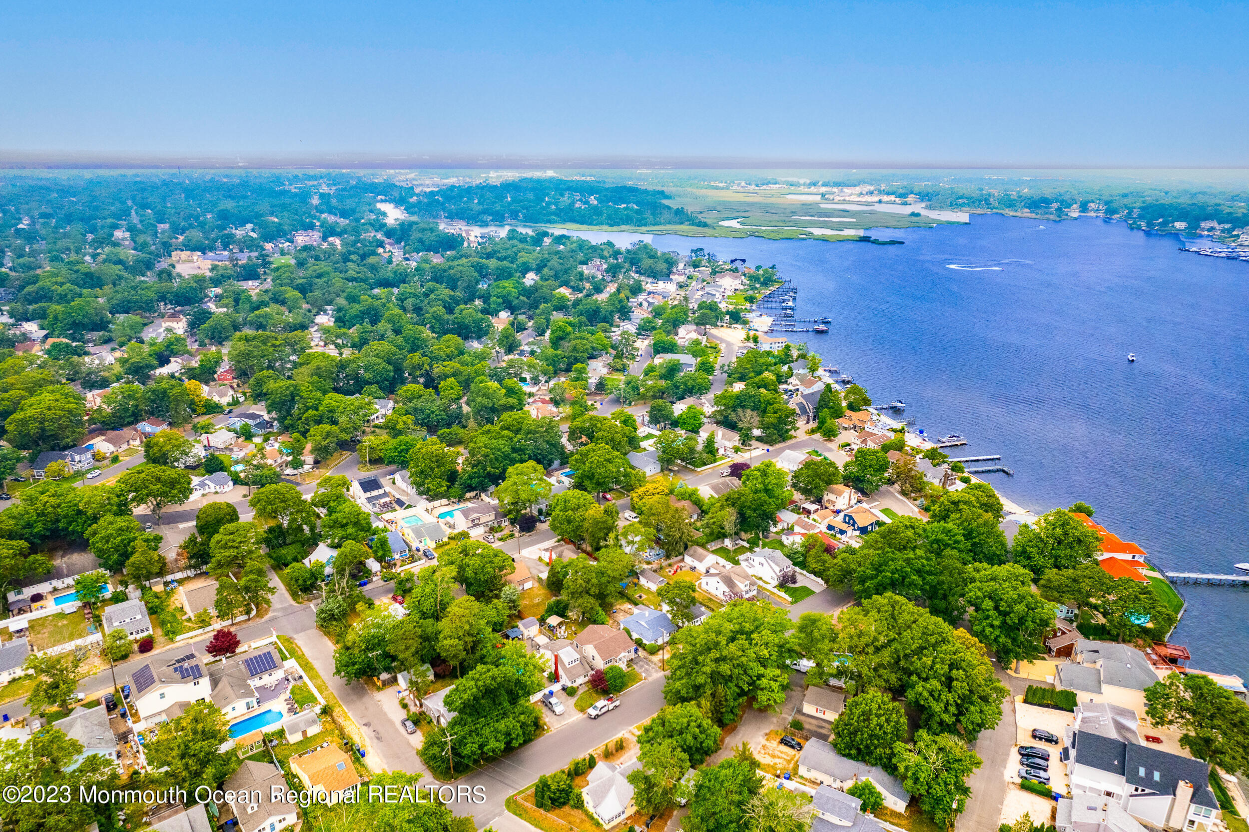 30 London Road Brick, NJ 08723 - Photo 54 of 64 a view of a city with an ocean