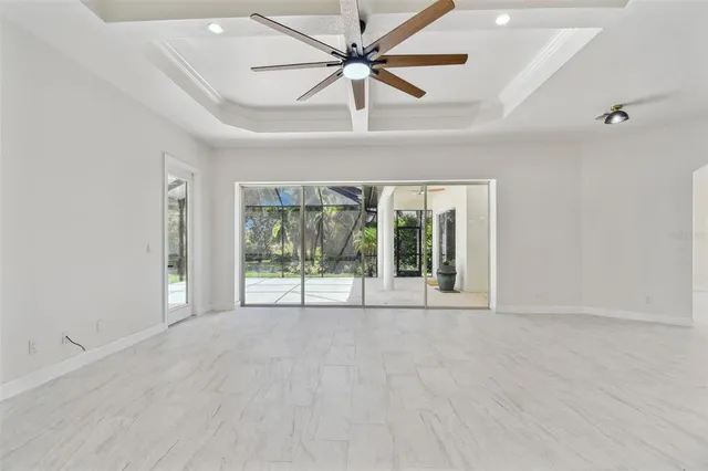 a view of a building with a window and brick walls