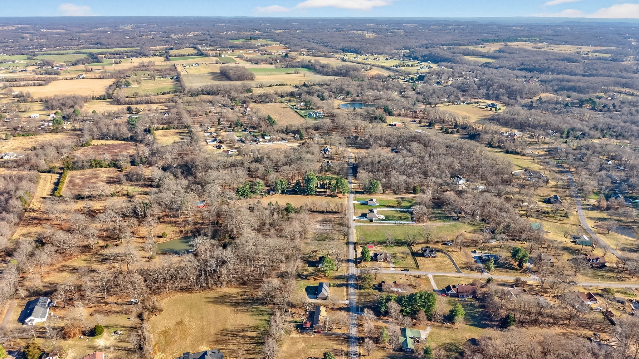 1991 Raymond Hodges Road Cottontown, TN 37048 - Photo 17 of 20 an aerial view of residential building and lake view