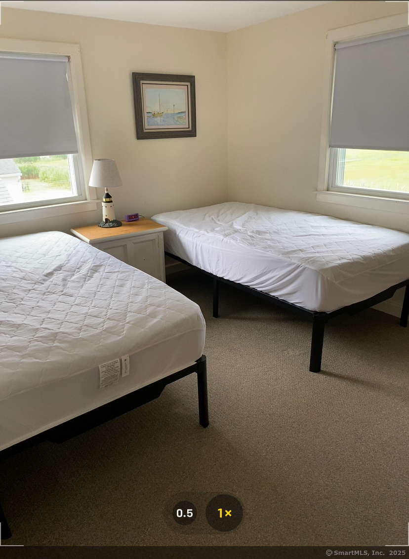 405 Seaside Avenue Westbrook, CT 06498 - Photo 11 of 17 Bedroom #4 with new twin beds and rear marsh views