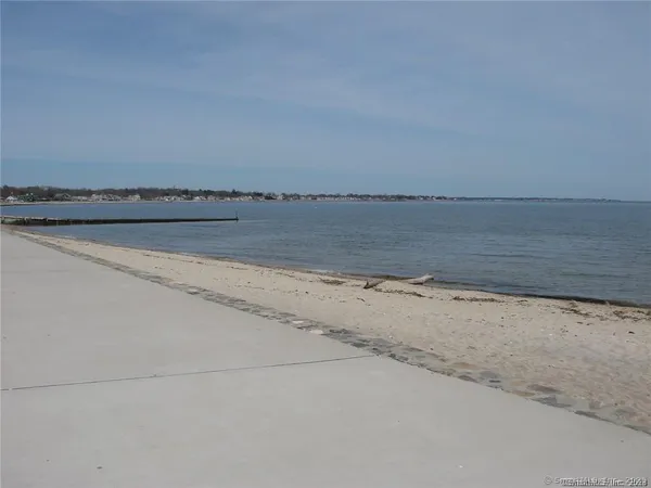 a view of an ocean and beach