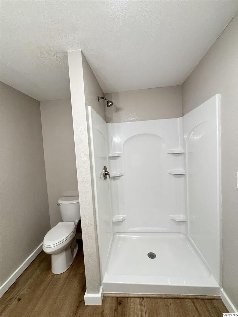 20 Randolph Street Carthage, IL 62321 - Photo 12 of 25 a bathroom with a shower and a toilet