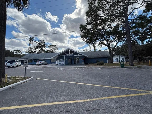 a view of a house with a patio