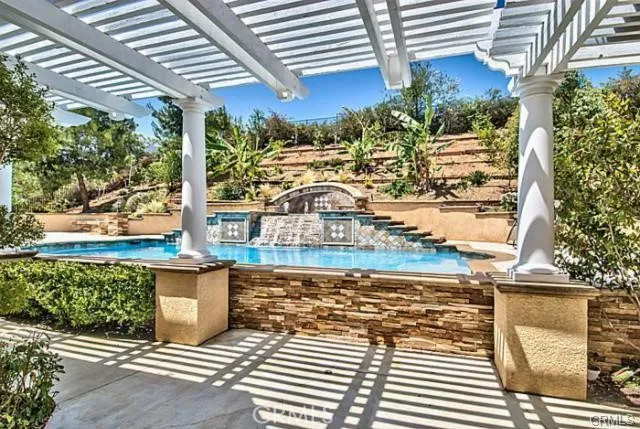 a view of a ocean from a building