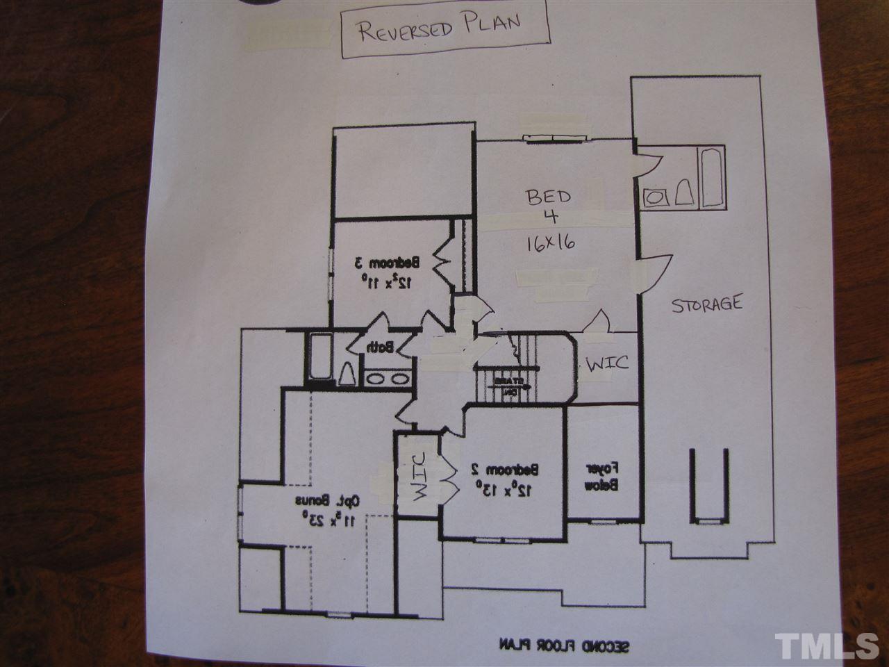 105 James Road Pittsboro, NC 27312 - Photo 15 of 15 Finished Bonus Room, 3 Bedrooms and 2 Full Baths