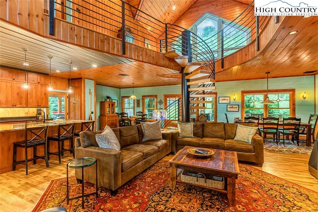 a outdoor living space with patio furniture and a potted plants