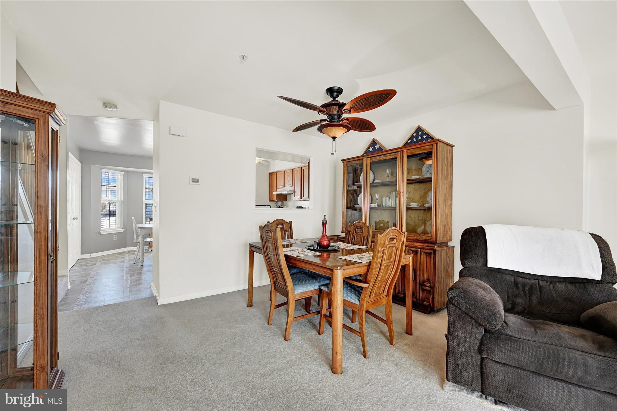 660 Hunting Fields Road Middle River, MD 21220 - Photo 11 of 38 open concept dining room and living room
