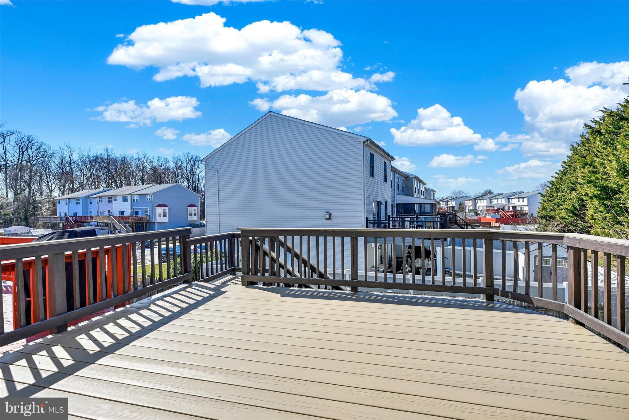 660 Hunting Fields Road Middle River, MD 21220 - Photo 24 of 38 deck all ready for relaxing or entertaining
