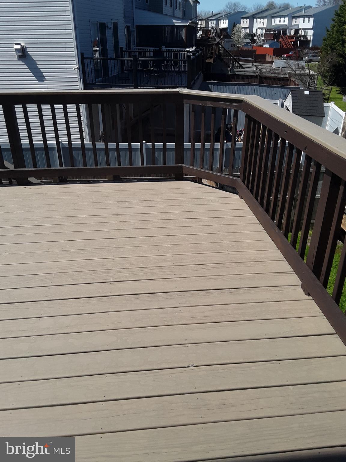 660 Hunting Fields Road Middle River, MD 21220 - Photo 26 of 38 Spacious deck with urban views. Perfect retreat!