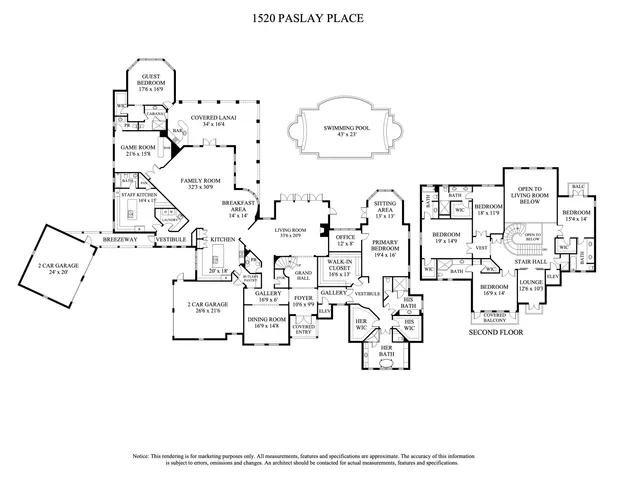 $19,500,000 | 1520 Paslay Place, Manalapan, FL 33462