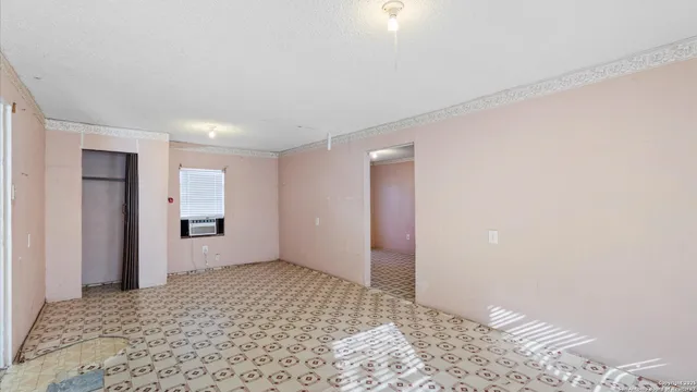 a view of a big room with a natural light