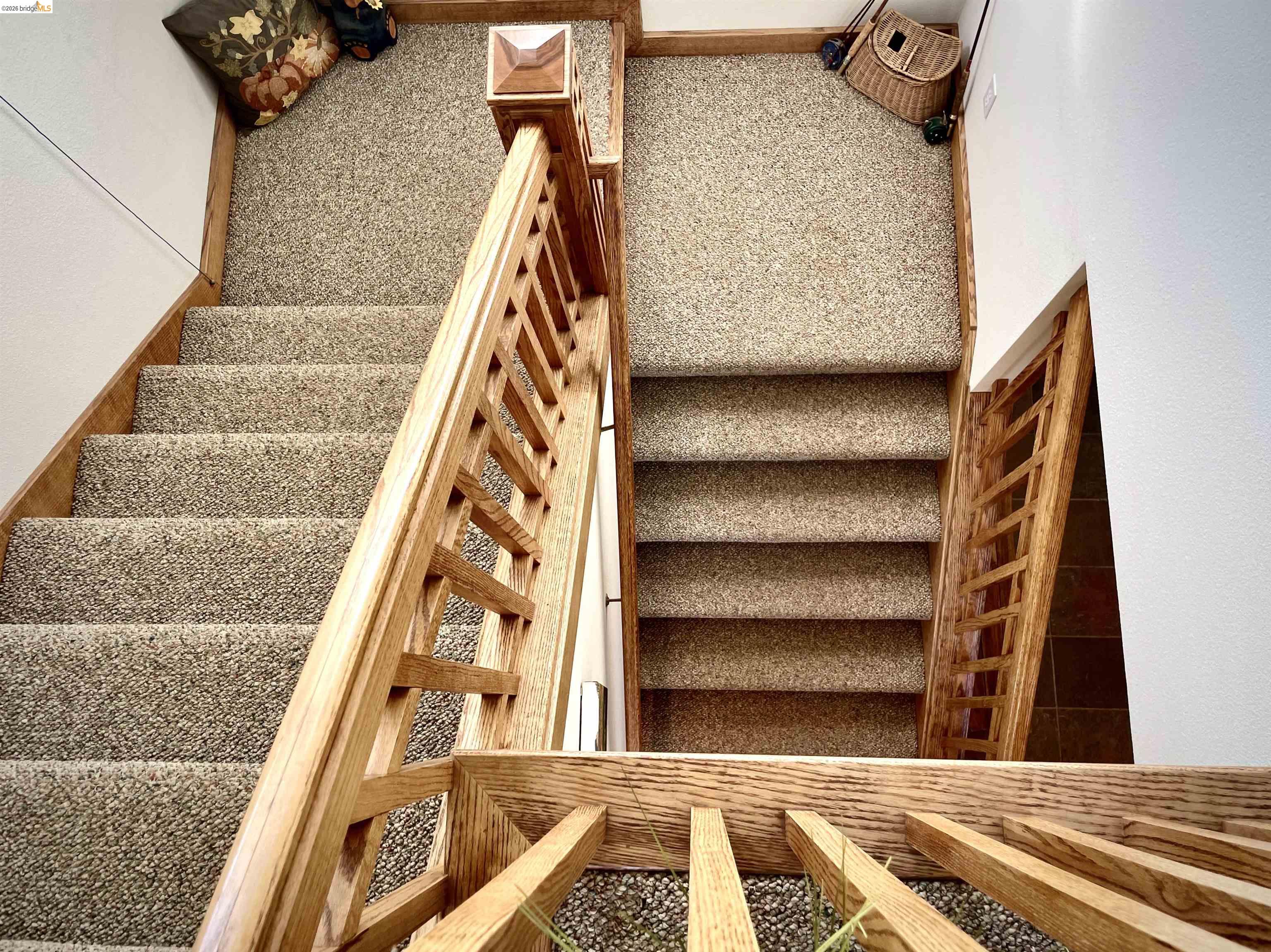 18288 Lambert Lake Road Sonora, CA 95370 - Photo 36 of 55 Stairs featuring log walls