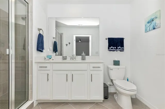 a view of a golf course with a lake