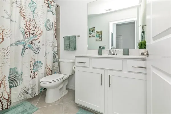 a front view of a building with street view