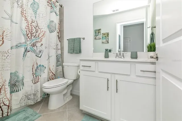 a front view of a building with street view