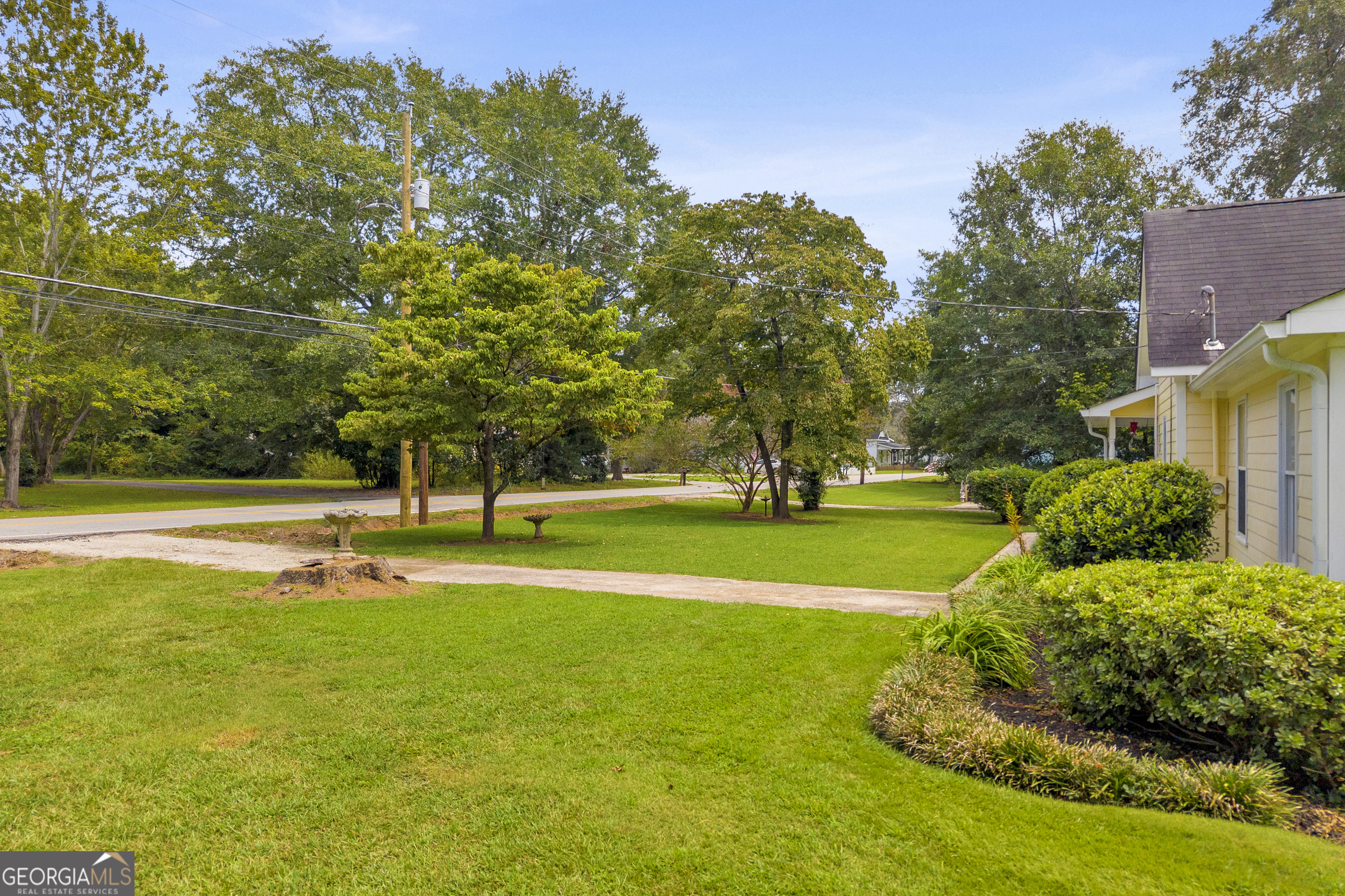 878 Jackson Street Locust Grove, GA 30248 - Photo 6 of 65 a view of a swimming pool with a garden