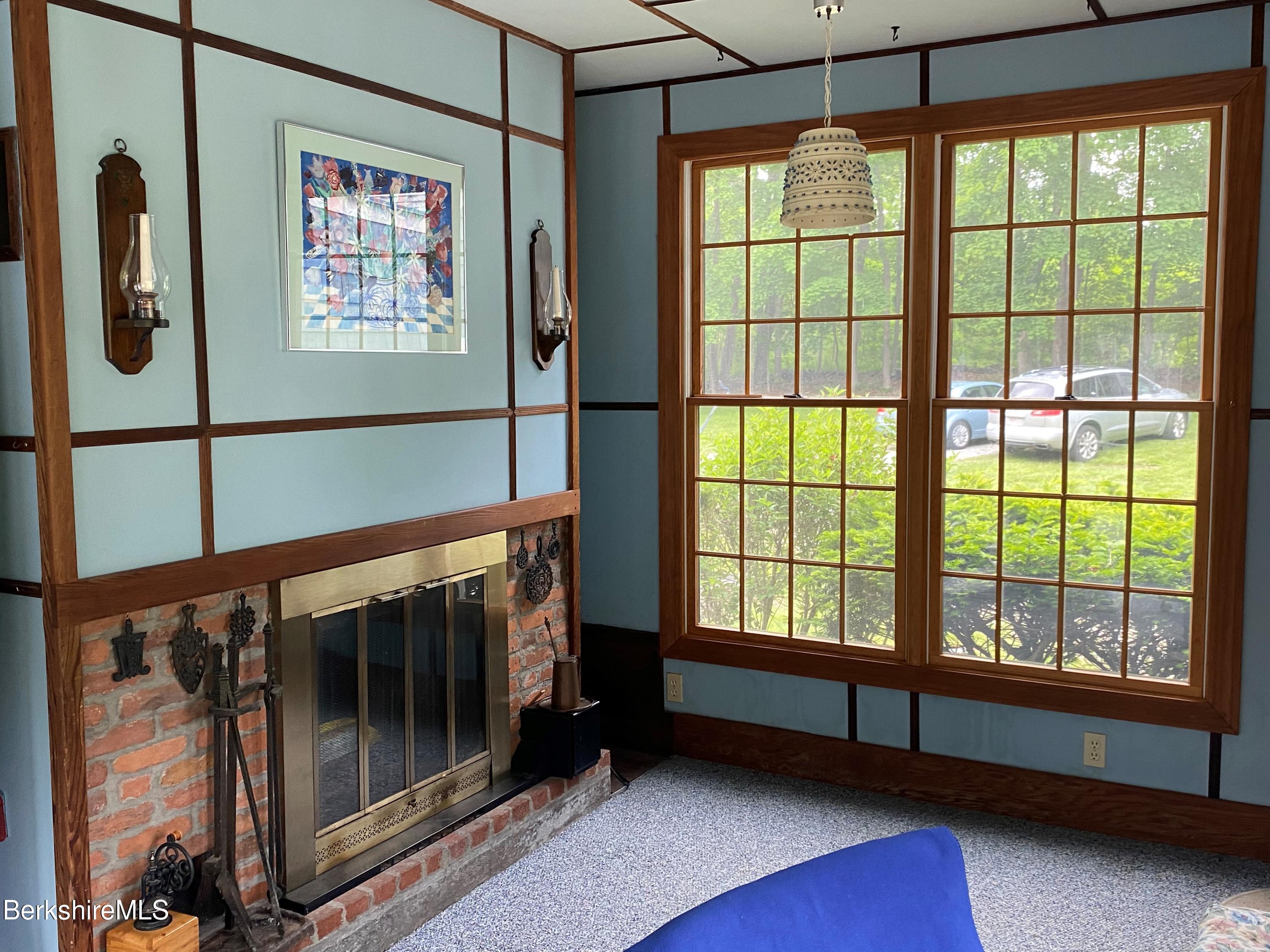 983 State Road Richmond, MA 01254 - Photo 16 of 47 a view of an empty room with a window
